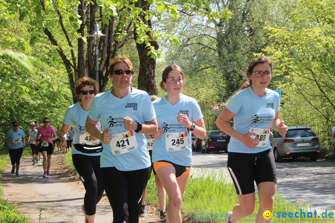 Konstanzer Frauenlauf: Konstanz am Bodensee, 22.04.2018