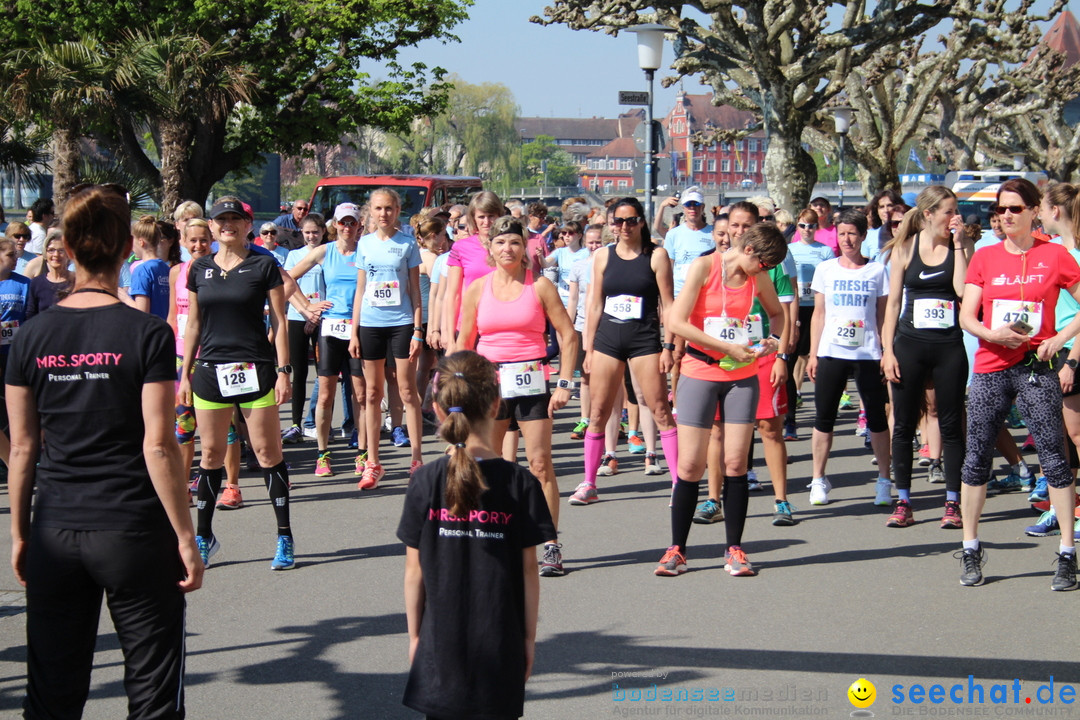 Konstanzer Frauenlauf: Konstanz am Bodensee, 22.04.2018