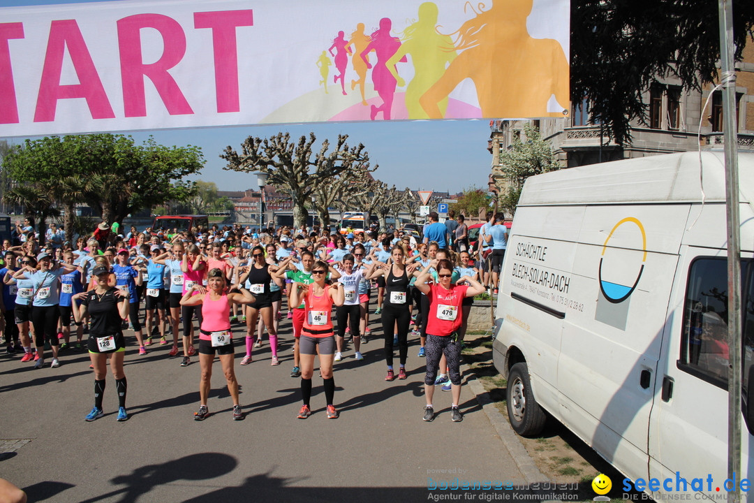 Konstanzer Frauenlauf: Konstanz am Bodensee, 22.04.2018