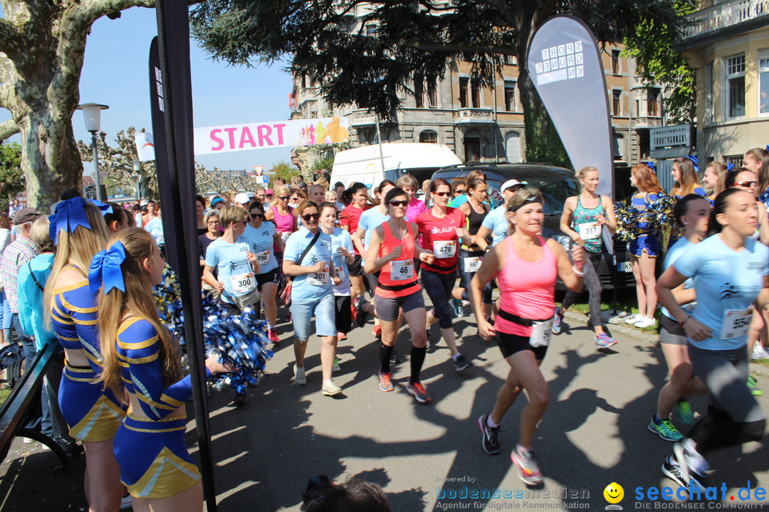 Konstanzer Frauenlauf: Konstanz am Bodensee, 22.04.2018