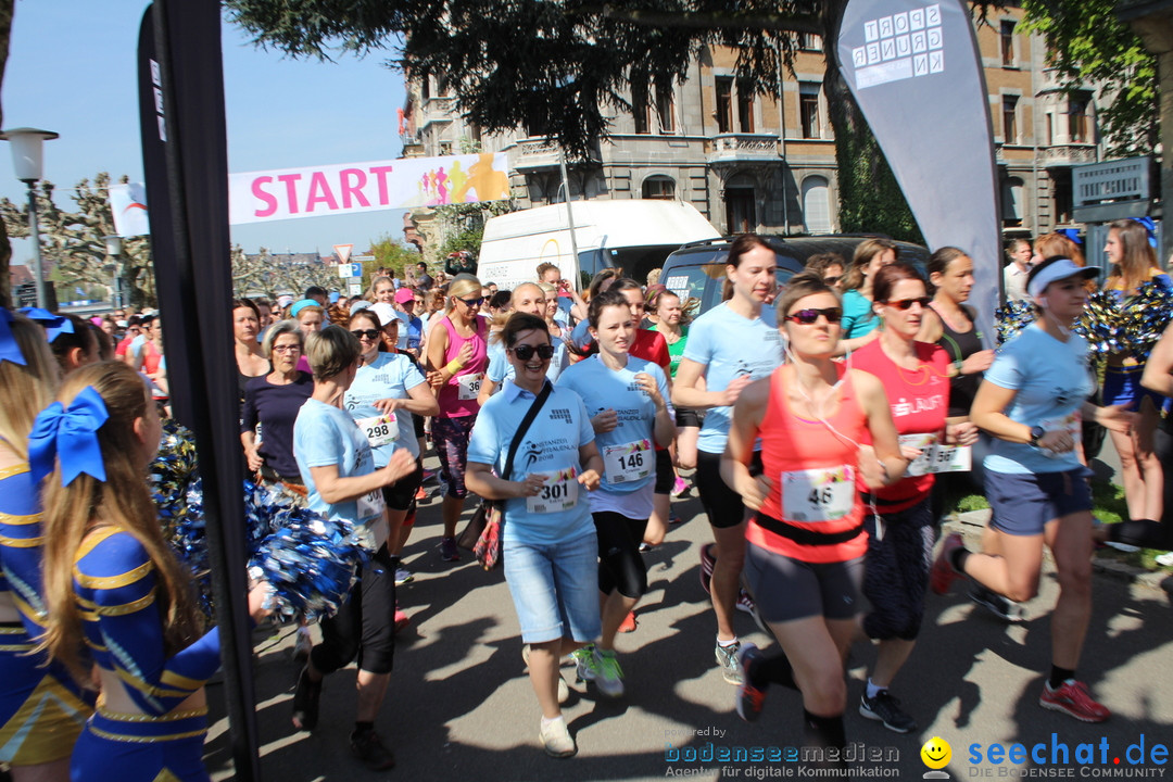 Konstanzer Frauenlauf: Konstanz am Bodensee, 22.04.2018