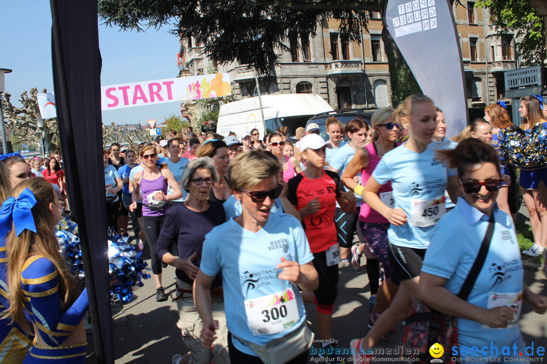 Konstanzer Frauenlauf: Konstanz am Bodensee, 22.04.2018