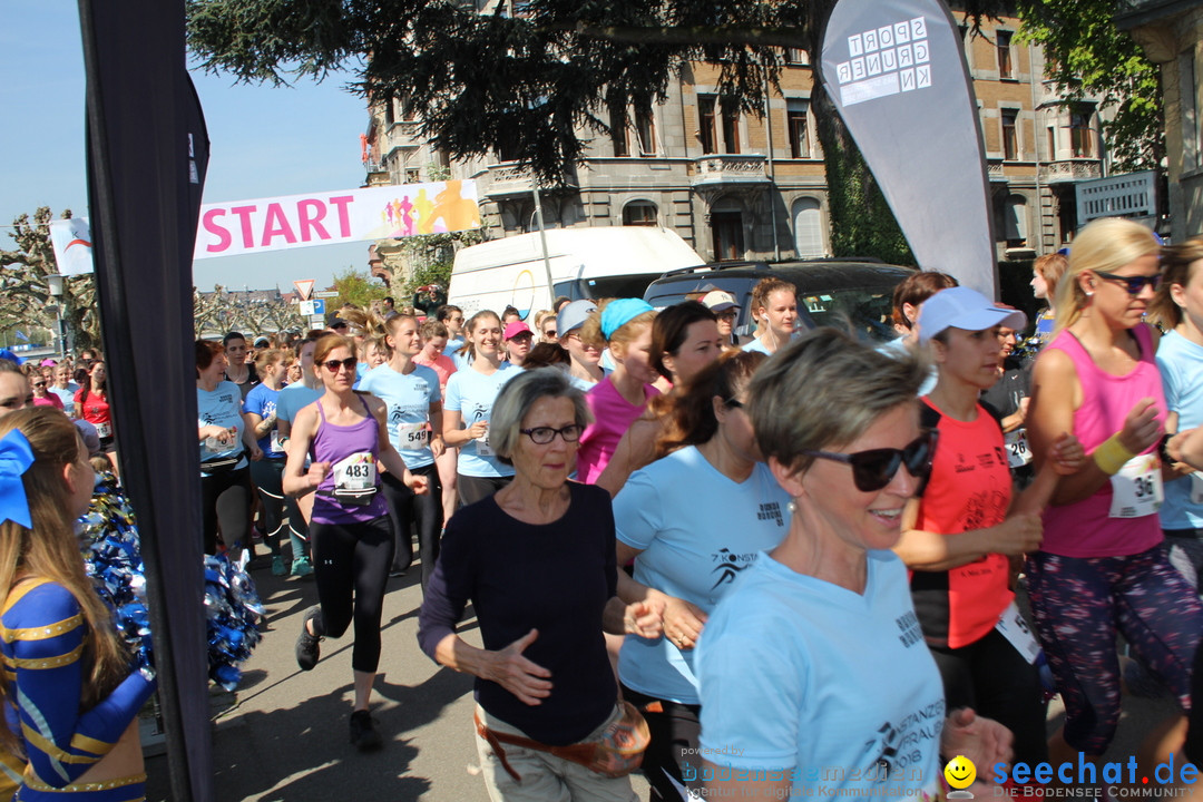 Konstanzer Frauenlauf: Konstanz am Bodensee, 22.04.2018