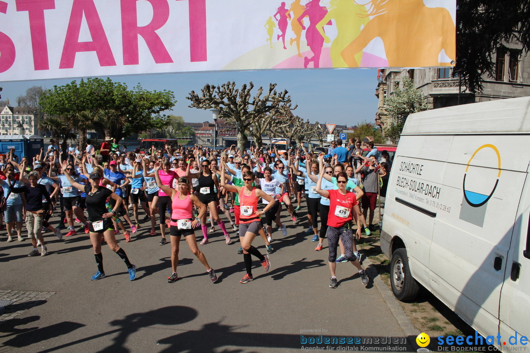 Konstanzer Frauenlauf: Konstanz am Bodensee, 22.04.2018