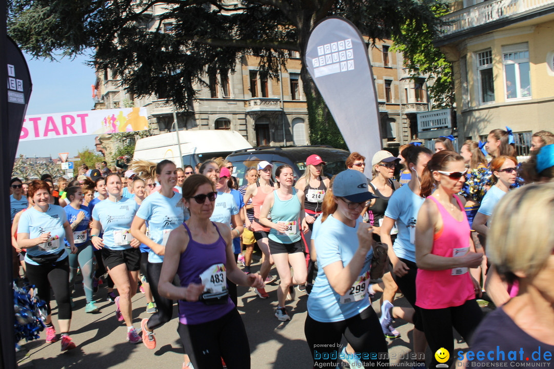 Konstanzer Frauenlauf: Konstanz am Bodensee, 22.04.2018