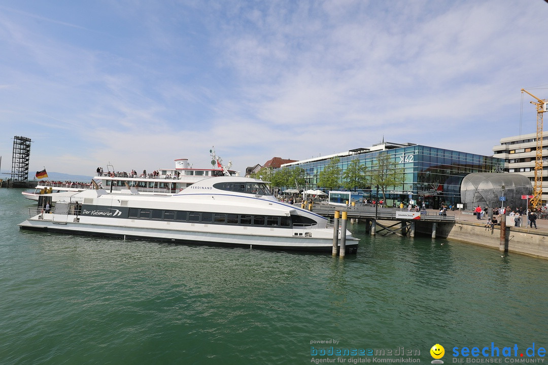 47. Internationale Flottensternfahrt: Bodensee - Romanshorn, 28.04.2018