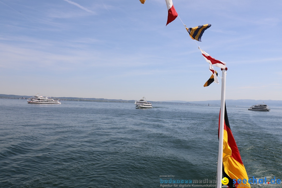 47. Internationale Flottensternfahrt: Bodensee - Romanshorn, 28.04.2018