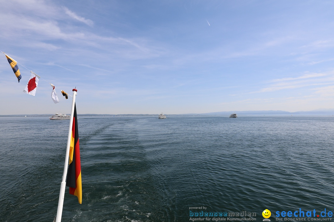 47. Internationale Flottensternfahrt: Bodensee - Romanshorn, 28.04.2018