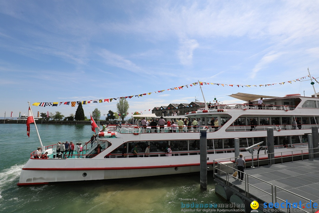 47. Internationale Flottensternfahrt: Bodensee - Romanshorn, 28.04.2018