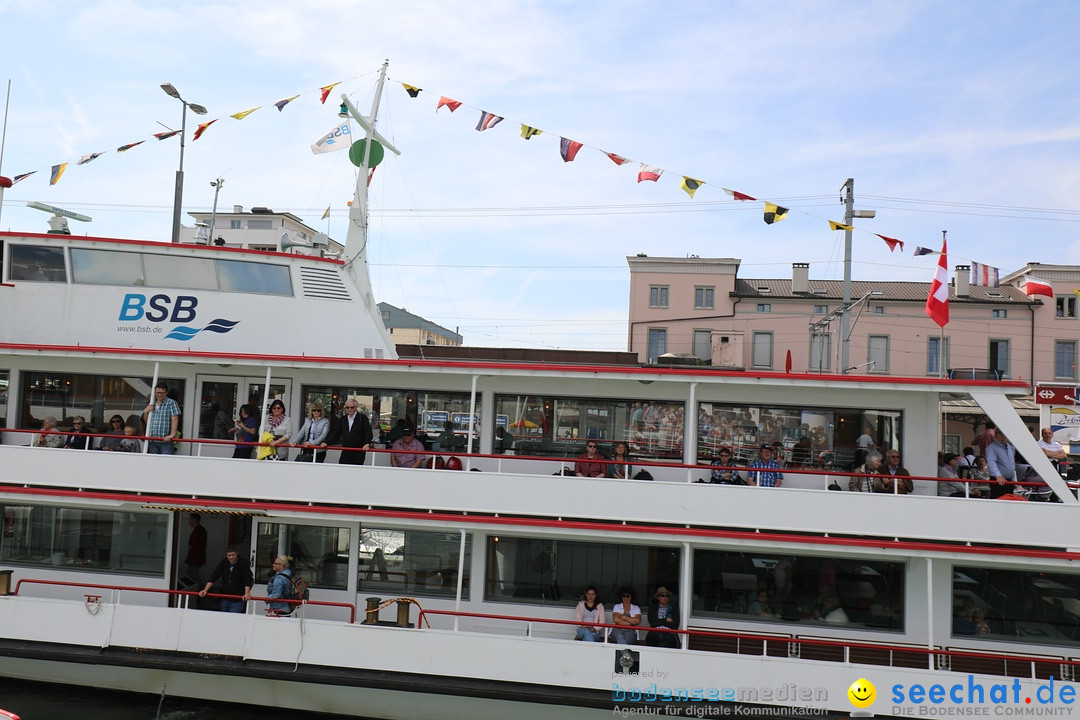 47. Internationale Flottensternfahrt: Bodensee - Romanshorn, 28.04.2018