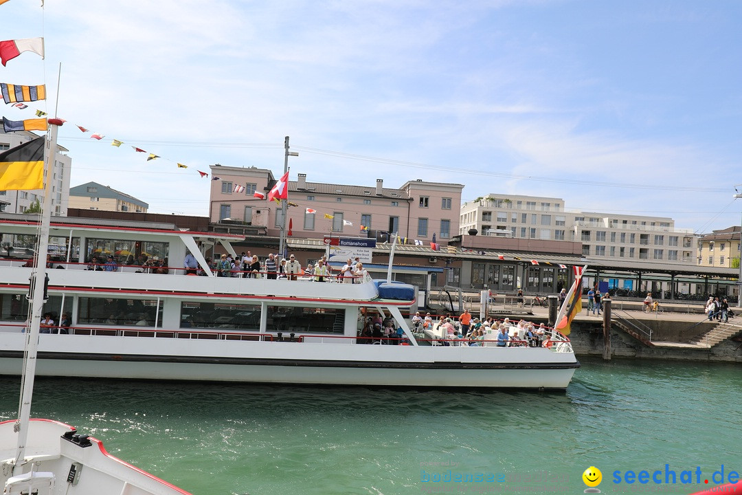 47. Internationale Flottensternfahrt: Bodensee - Romanshorn, 28.04.2018