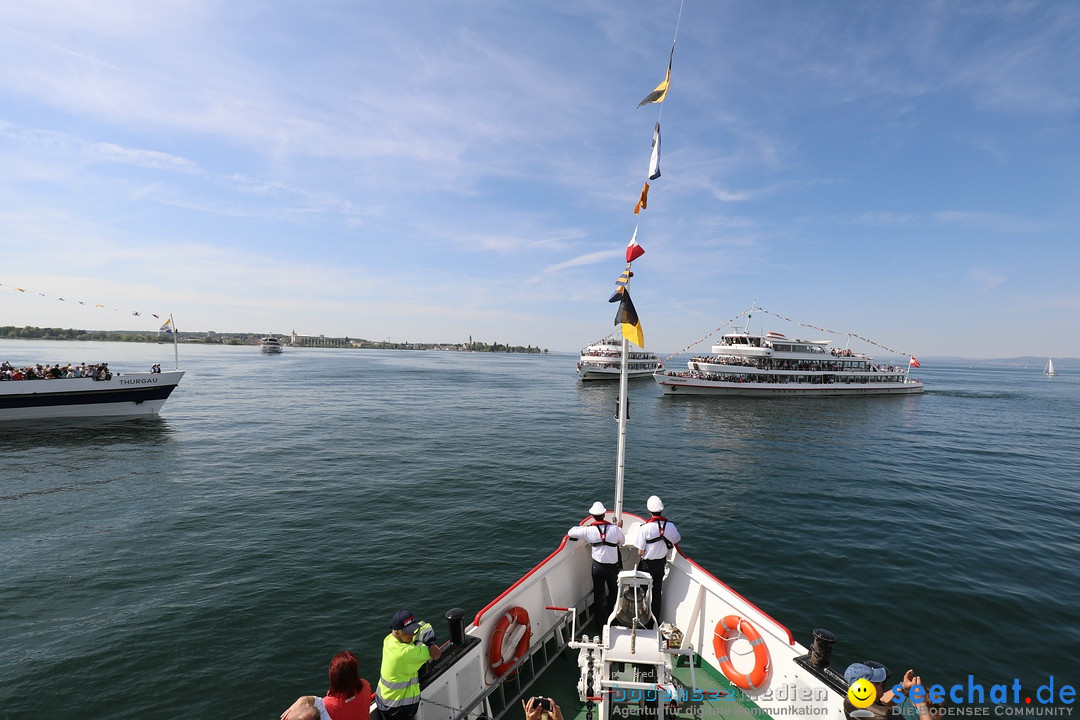 47. Internationale Flottensternfahrt: Bodensee - Romanshorn, 28.04.2018