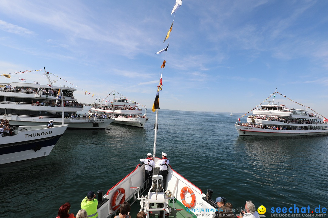 47. Internationale Flottensternfahrt: Bodensee - Romanshorn, 28.04.2018