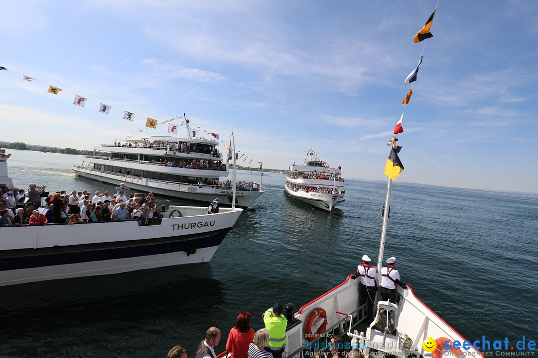 47. Internationale Flottensternfahrt: Bodensee - Romanshorn, 28.04.2018