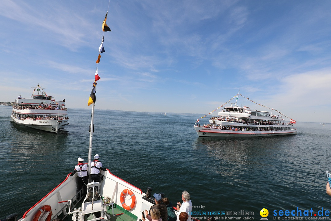 47. Internationale Flottensternfahrt: Bodensee - Romanshorn, 28.04.2018