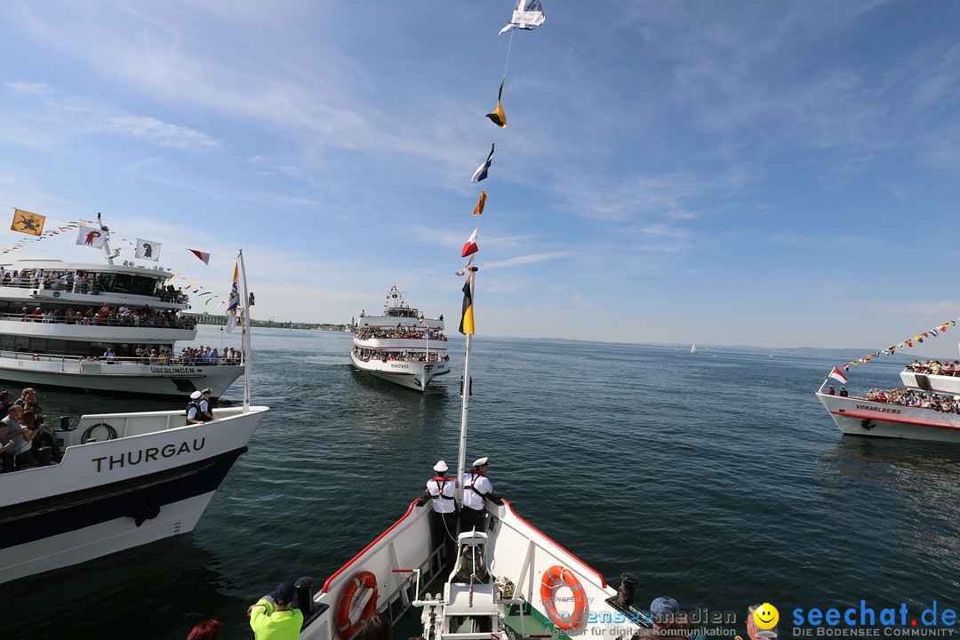 47. Internationale Flottensternfahrt: Bodensee - Romanshorn, 28.04.2018