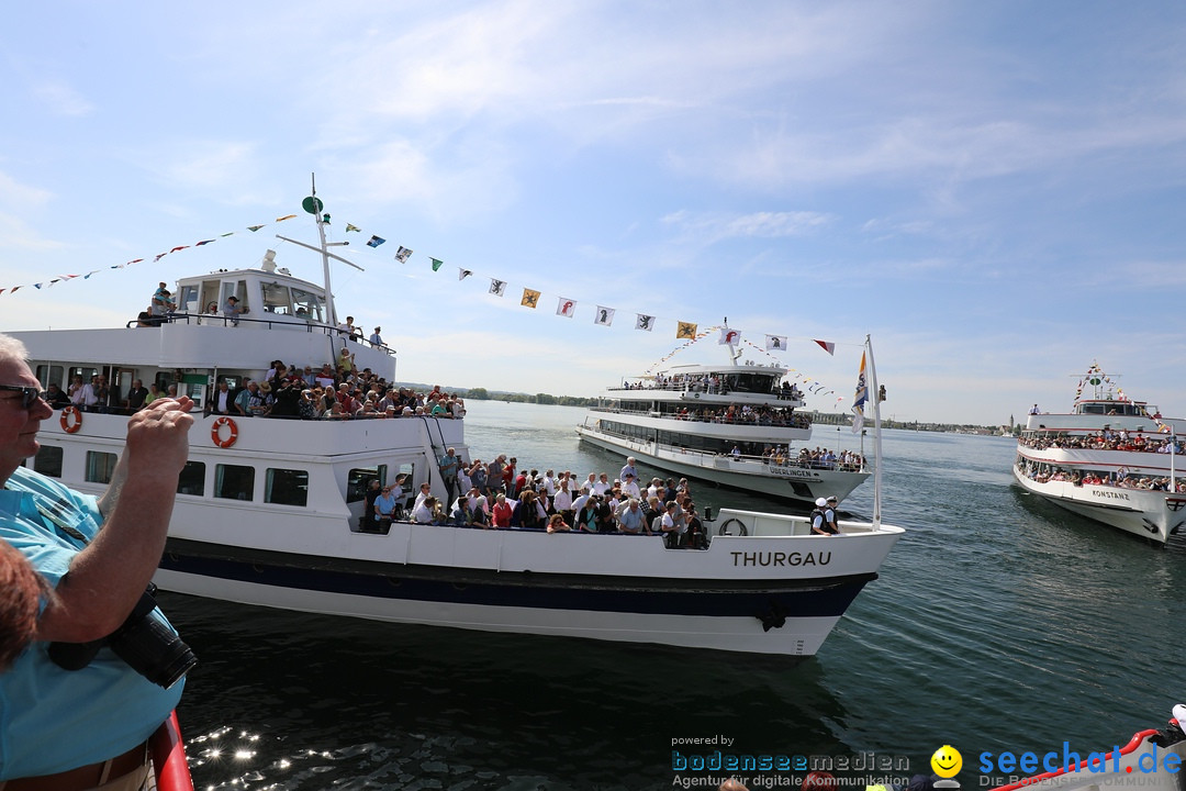 47. Internationale Flottensternfahrt: Bodensee - Romanshorn, 28.04.2018