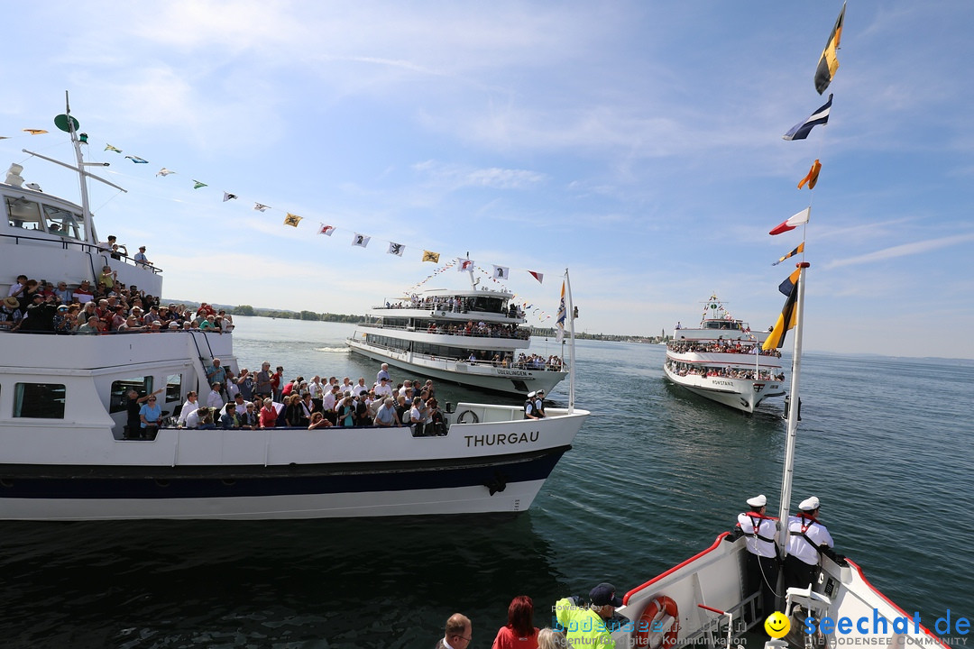 47. Internationale Flottensternfahrt: Bodensee - Romanshorn, 28.04.2018