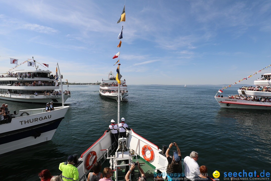 47. Internationale Flottensternfahrt: Bodensee - Romanshorn, 28.04.2018