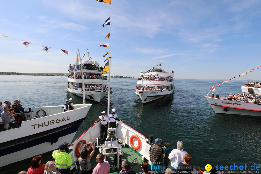 47. Internationale Flottensternfahrt: Bodensee - Romanshorn, 28.04.2018