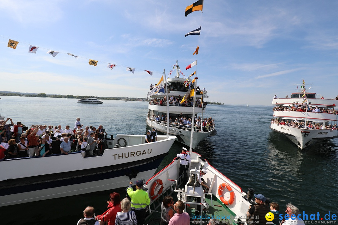 47. Internationale Flottensternfahrt: Bodensee - Romanshorn, 28.04.2018