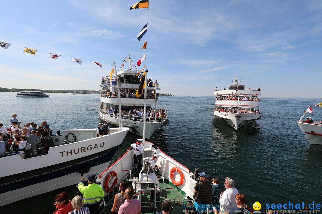 47. Internationale Flottensternfahrt: Bodensee - Romanshorn, 28.04.2018