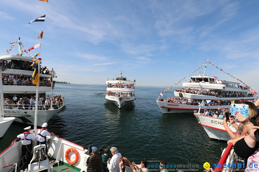 47. Internationale Flottensternfahrt: Bodensee - Romanshorn, 28.04.2018