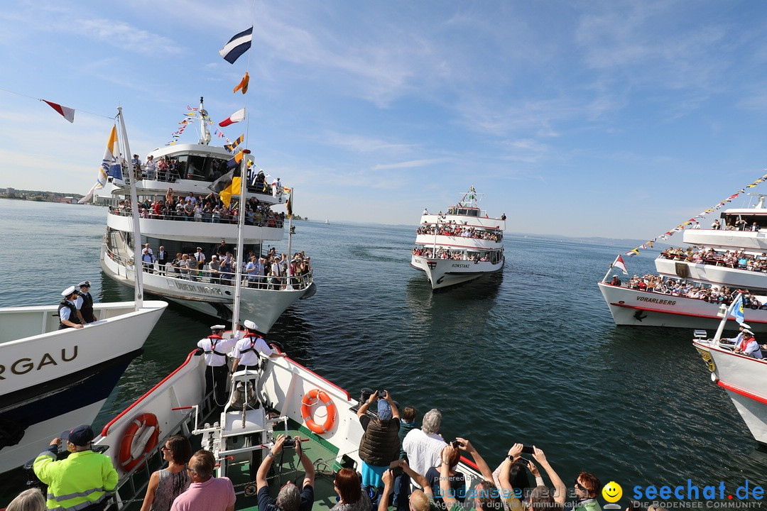 47. Internationale Flottensternfahrt: Bodensee - Romanshorn, 28.04.2018