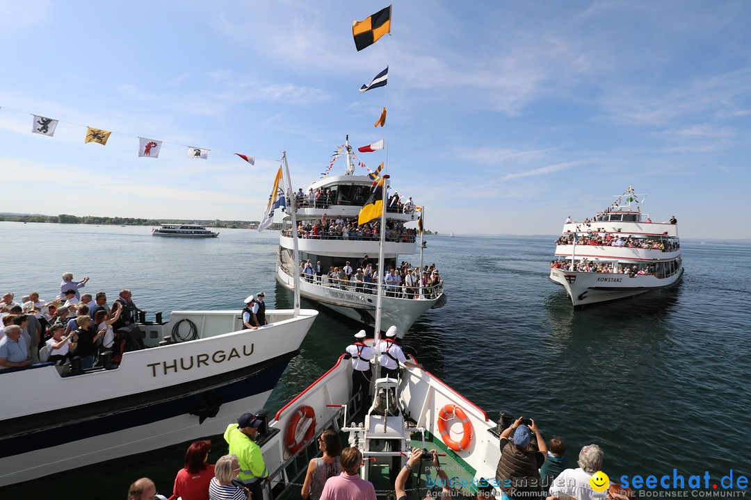 47. Internationale Flottensternfahrt: Bodensee - Romanshorn, 28.04.2018