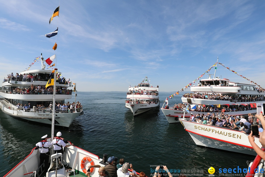 47. Internationale Flottensternfahrt: Bodensee - Romanshorn, 28.04.2018