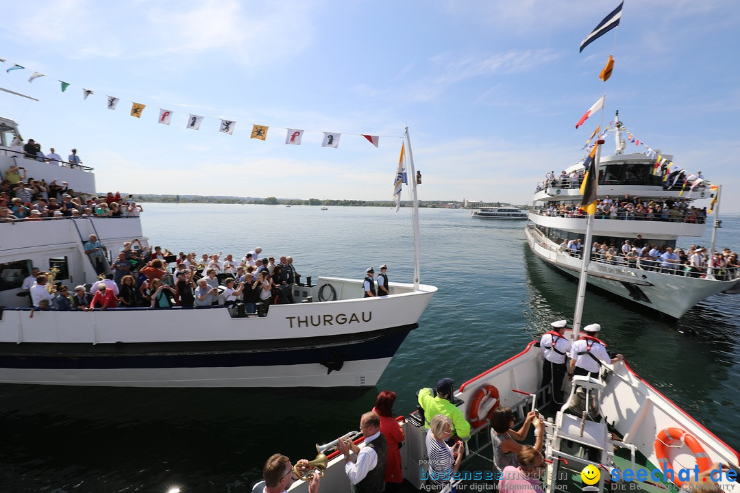 47. Internationale Flottensternfahrt: Bodensee - Romanshorn, 28.04.2018