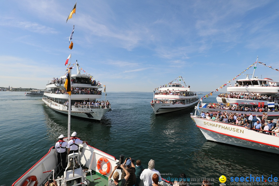 47. Internationale Flottensternfahrt: Bodensee - Romanshorn, 28.04.2018