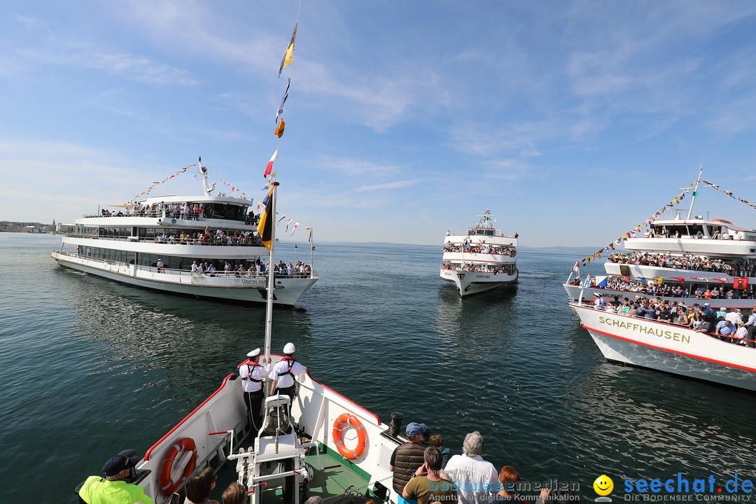 47. Internationale Flottensternfahrt: Bodensee - Romanshorn, 28.04.2018