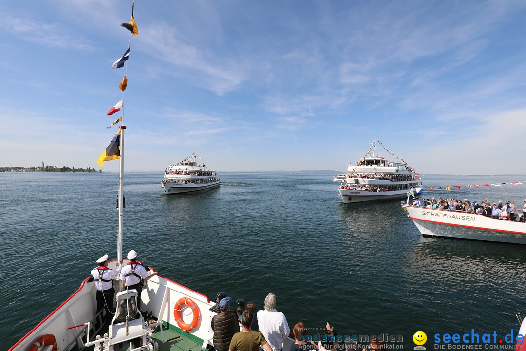 47. Internationale Flottensternfahrt: Bodensee - Romanshorn, 28.04.2018