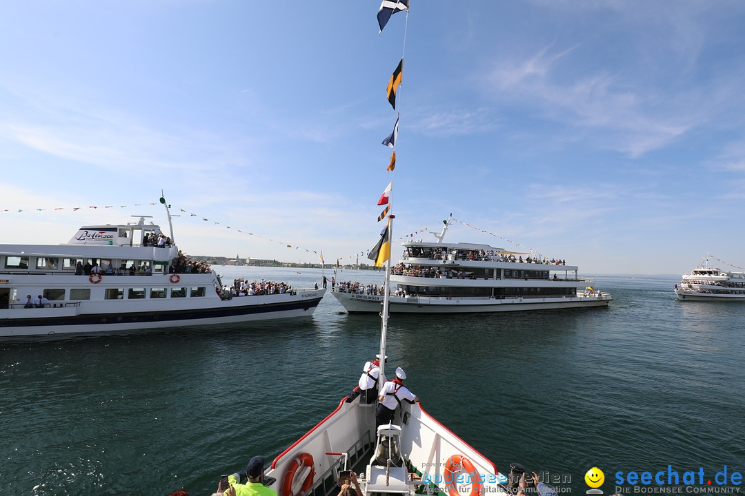 47. Internationale Flottensternfahrt: Bodensee - Romanshorn, 28.04.2018