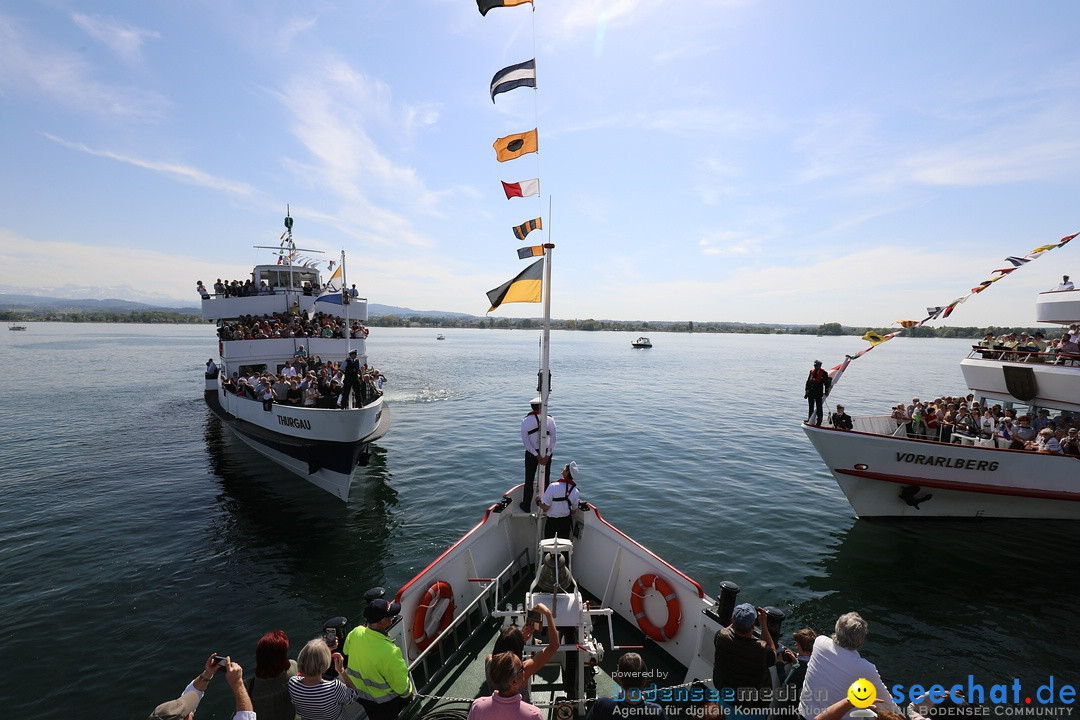 47. Internationale Flottensternfahrt: Bodensee - Romanshorn, 28.04.2018