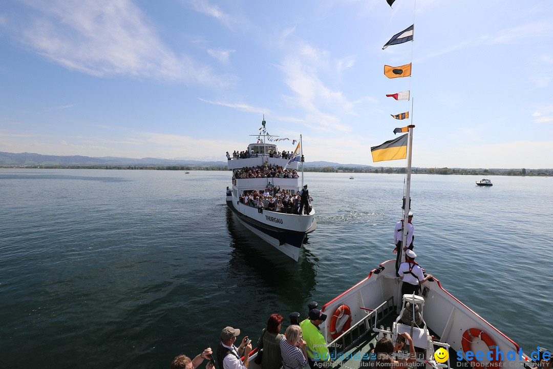 47. Internationale Flottensternfahrt: Bodensee - Romanshorn, 28.04.2018