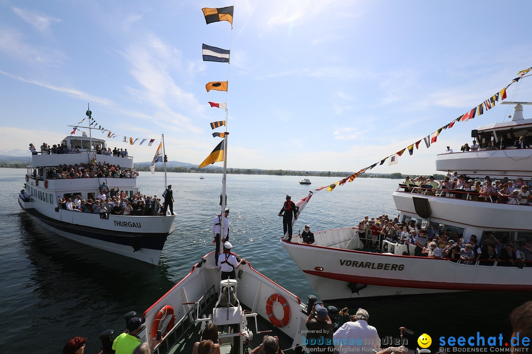 47. Internationale Flottensternfahrt: Bodensee - Romanshorn, 28.04.2018