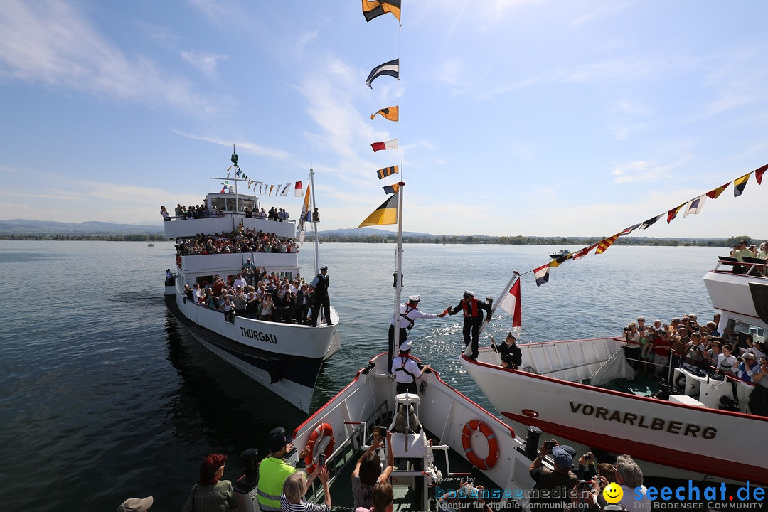 47. Internationale Flottensternfahrt: Bodensee - Romanshorn, 28.04.2018