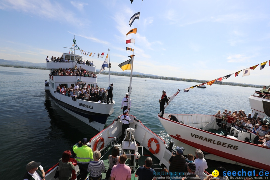 47. Internationale Flottensternfahrt: Bodensee - Romanshorn, 28.04.2018