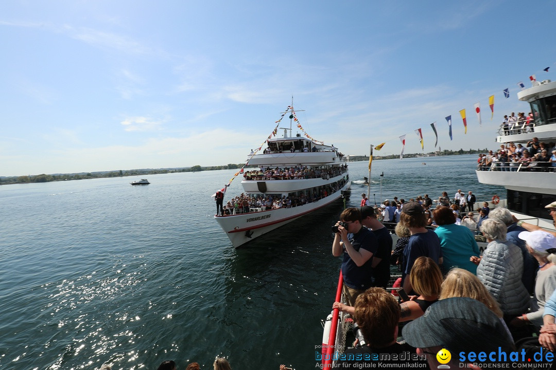 47. Internationale Flottensternfahrt: Bodensee - Romanshorn, 28.04.2018