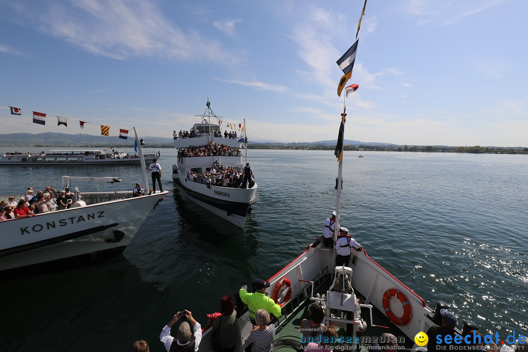 47. Internationale Flottensternfahrt: Bodensee - Romanshorn, 28.04.2018