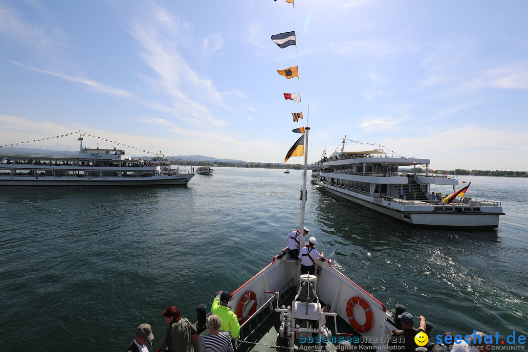 47. Internationale Flottensternfahrt: Bodensee - Romanshorn, 28.04.2018