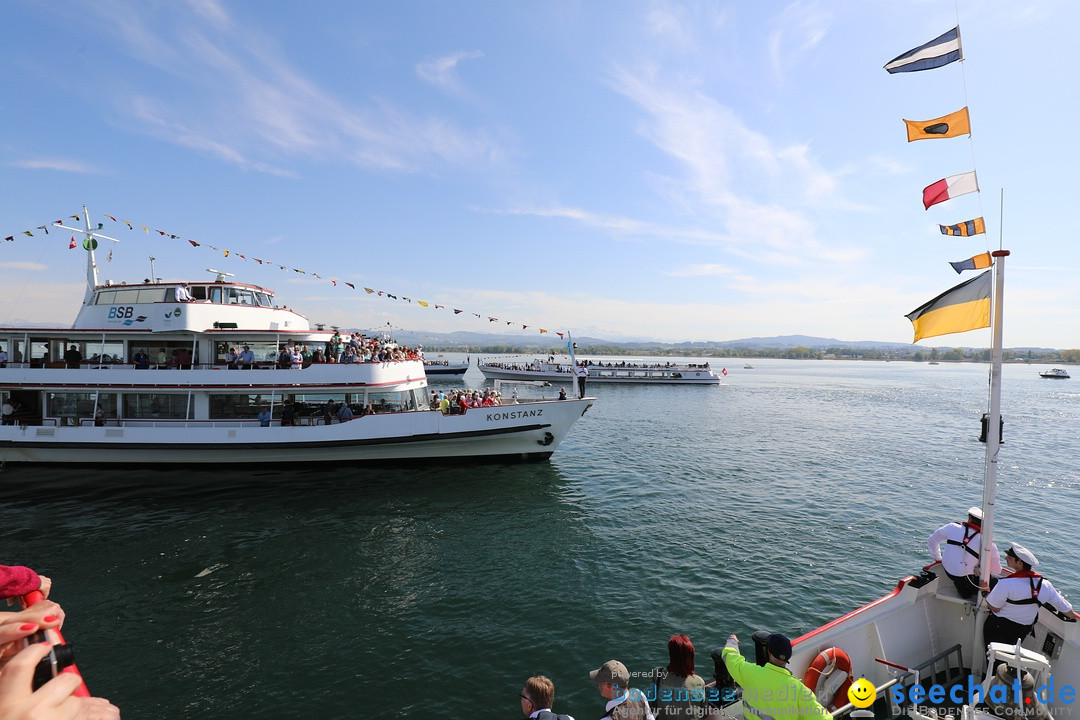 47. Internationale Flottensternfahrt: Bodensee - Romanshorn, 28.04.2018