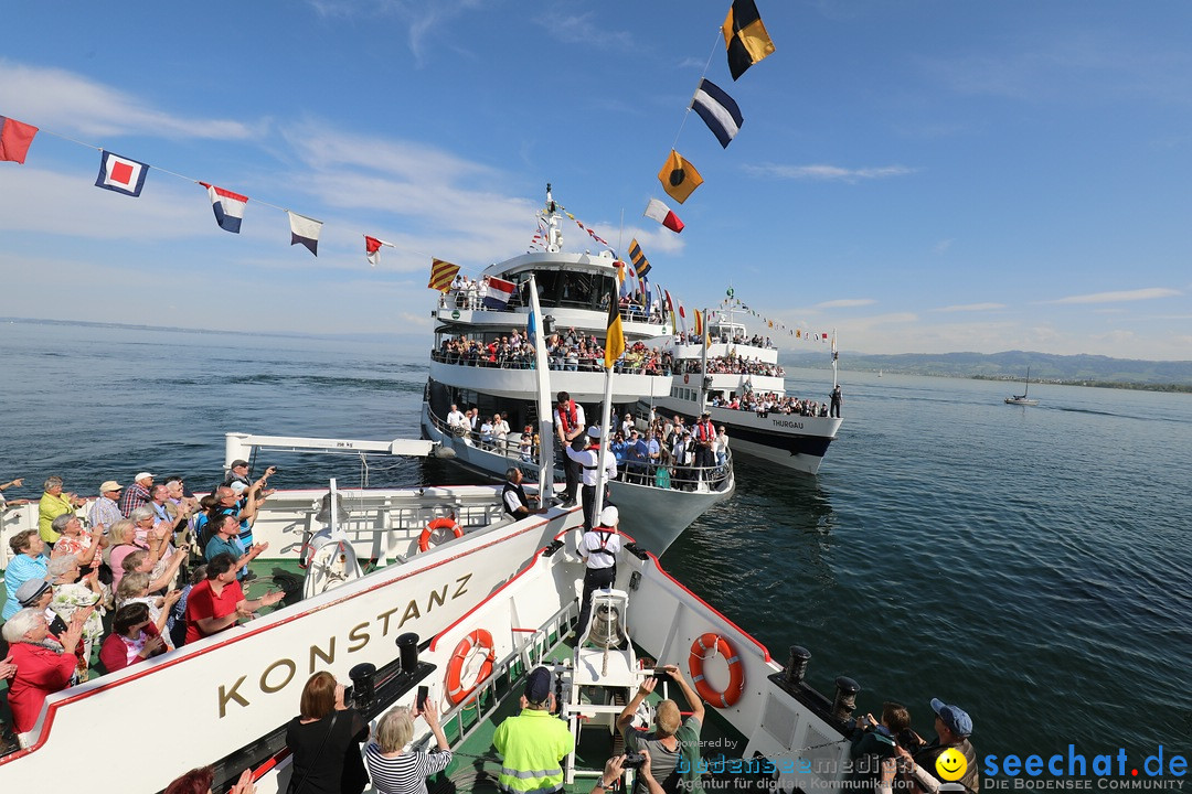 47. Internationale Flottensternfahrt: Bodensee - Romanshorn, 28.04.2018