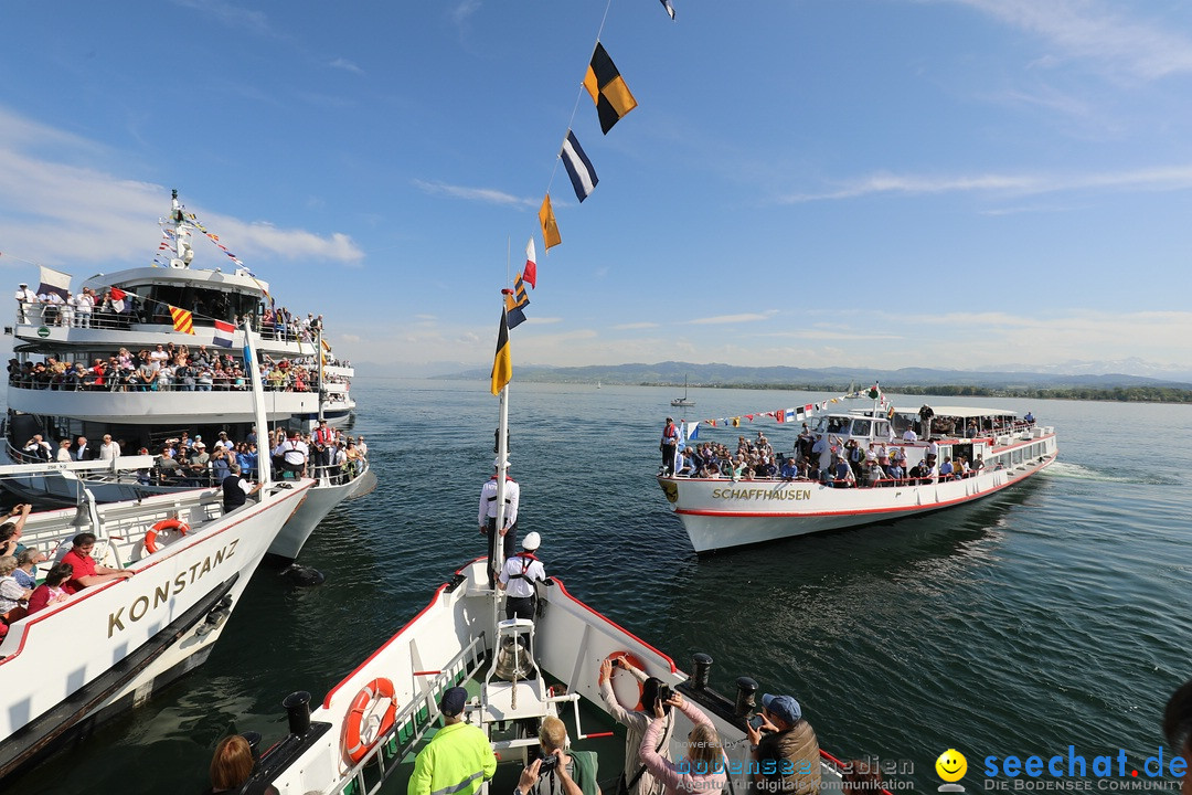 47. Internationale Flottensternfahrt: Bodensee - Romanshorn, 28.04.2018