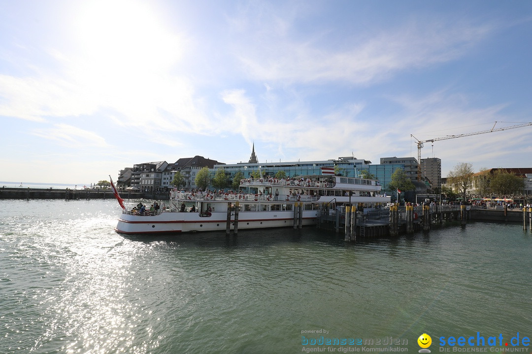 47. Internationale Flottensternfahrt: Bodensee - Romanshorn, 28.04.2018