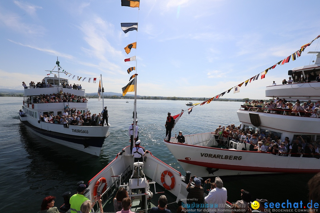 47. Internationale Flottensternfahrt: Bodensee - Romanshorn, 28.04.2018