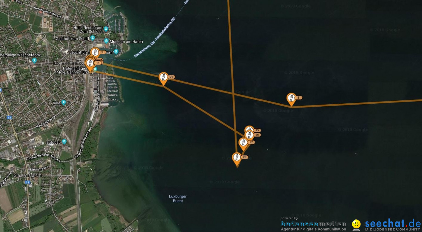 47. Internationale Flottensternfahrt: Bodensee - Romanshorn, 28.04.2018