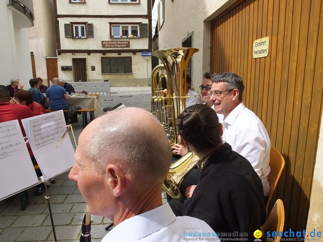 Maibaumstellen: Riedlingen, 02.05.2018